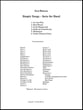 Simple Songs Concert Band sheet music cover